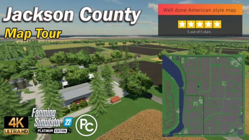 Jackson County V3.4 – FS22 mod