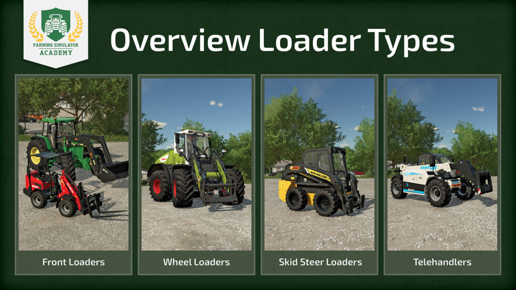 Farming Simulator 22: Overview Loading Machines 
