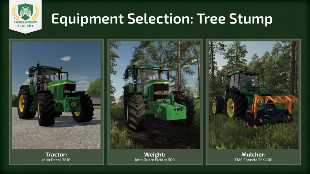 Farming Simulator 22: Forestry Mulching & Tree Stumps 