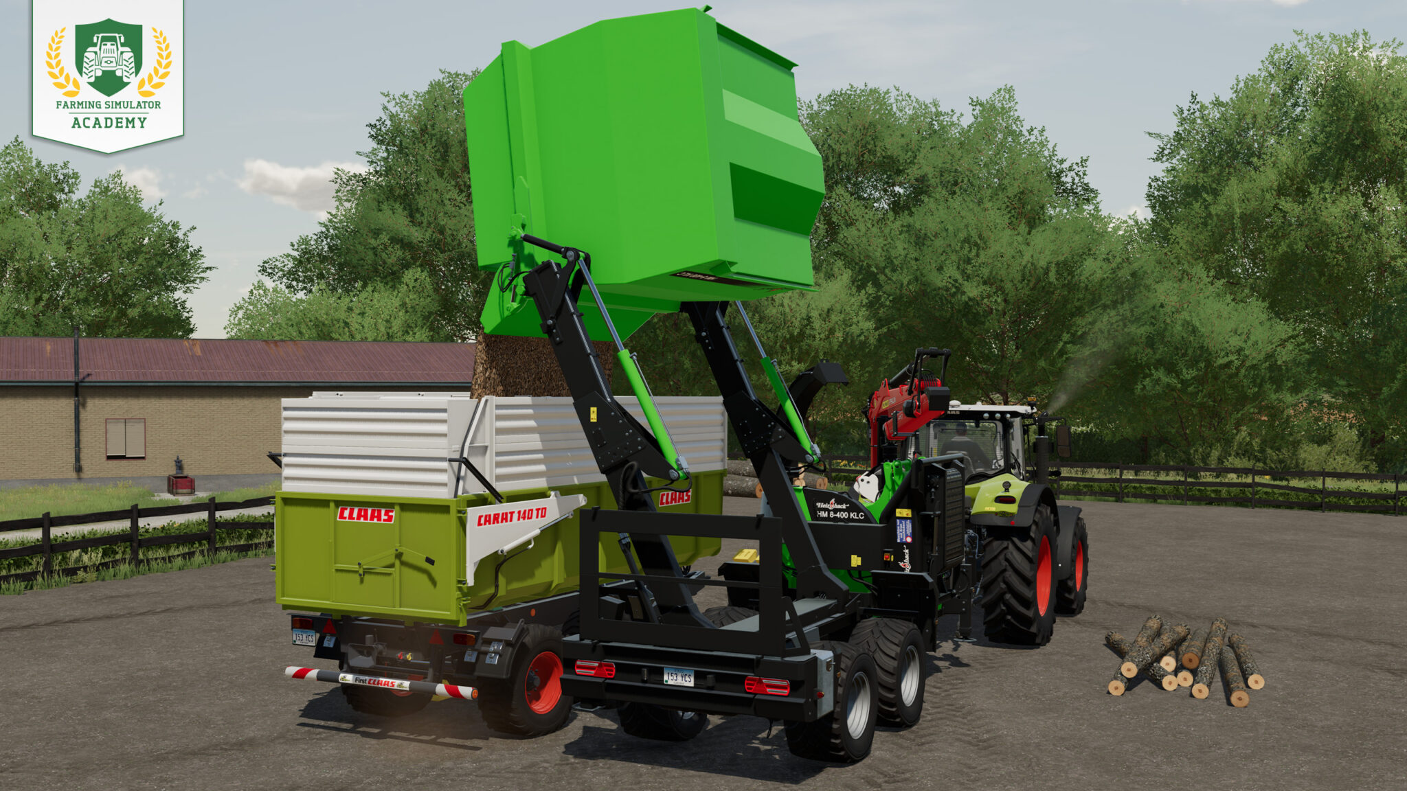 Farming Simulator 22: How To Produce Wood Chips – Tutorial