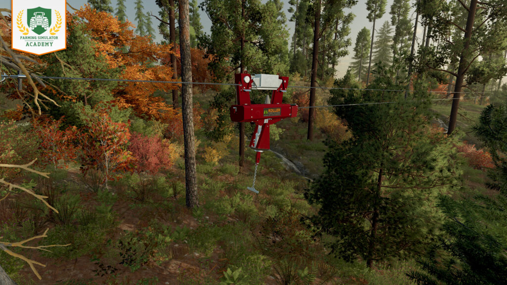 Farming Simulator 22: How to Use Yarders to Transport Logs 