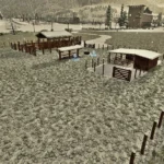 COW PASTURE WITH MILKING BARN V1.0