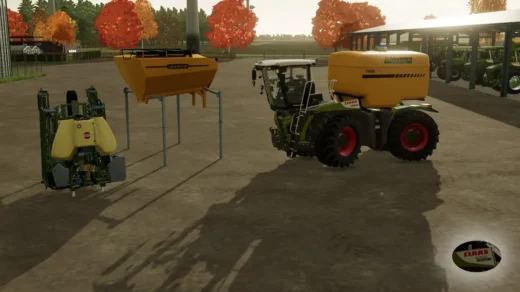 SADDLETRAC TANK PACK FOR THE CLAAS SADDLE TRAC 4200 V1.0