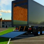 SCANIA S BOX WITH TAILGATE V1.02