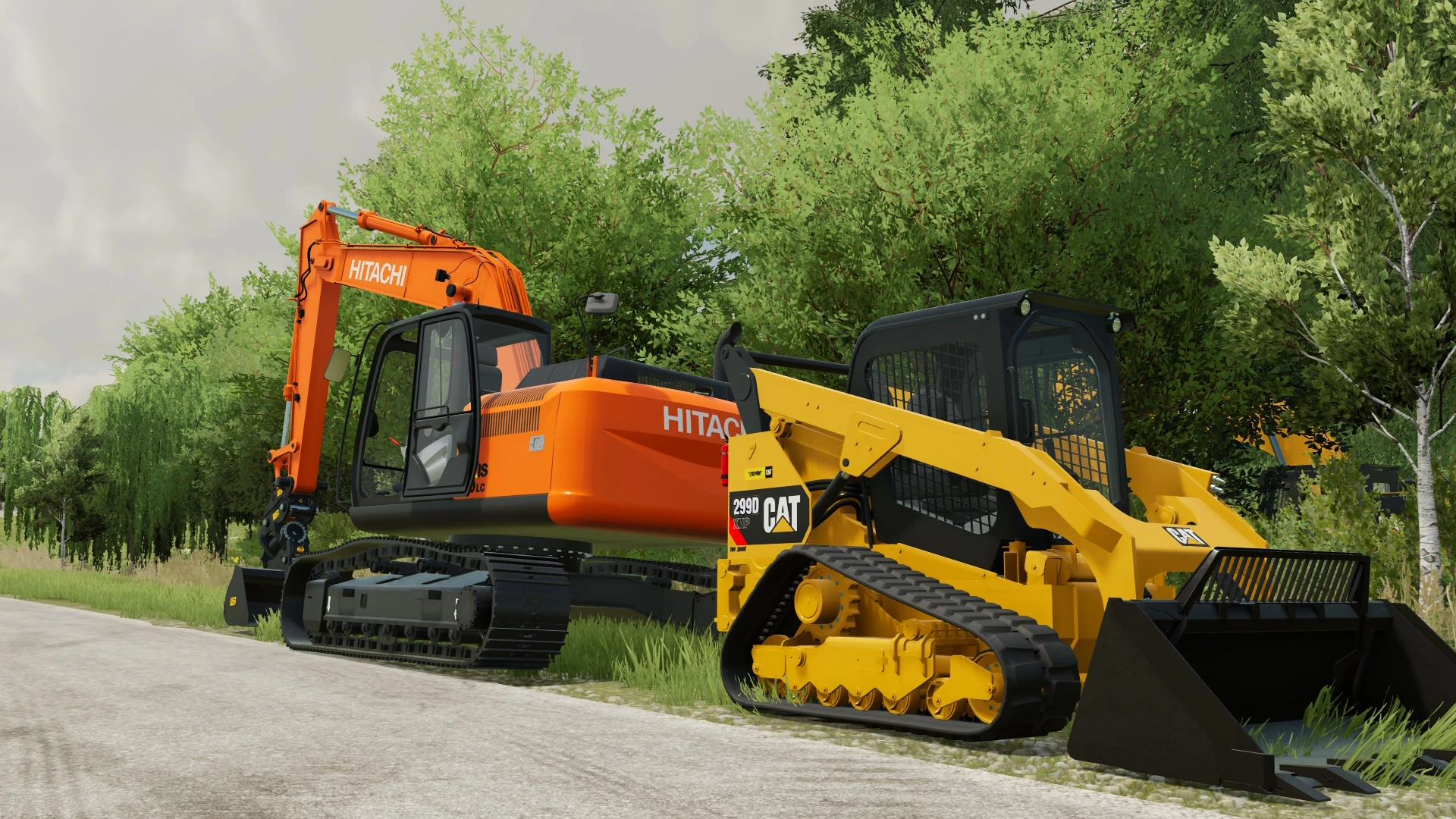 CAT SKID STEER MEGA PACK V1.0 – FS22 mod