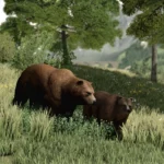 DECORATIVE PLACEABLE GRIZZLY BEARS PACK V1.0