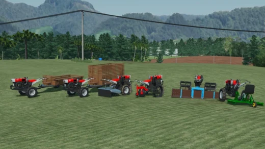 PACK MICRO TRACTORS AND IMPLEMENTS V1.05