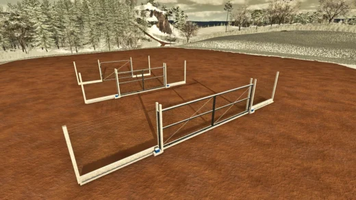 WIRED FENCE AND RAIL GATE V1.0