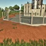 WIRED FENCE AND RAIL GATE V1.04