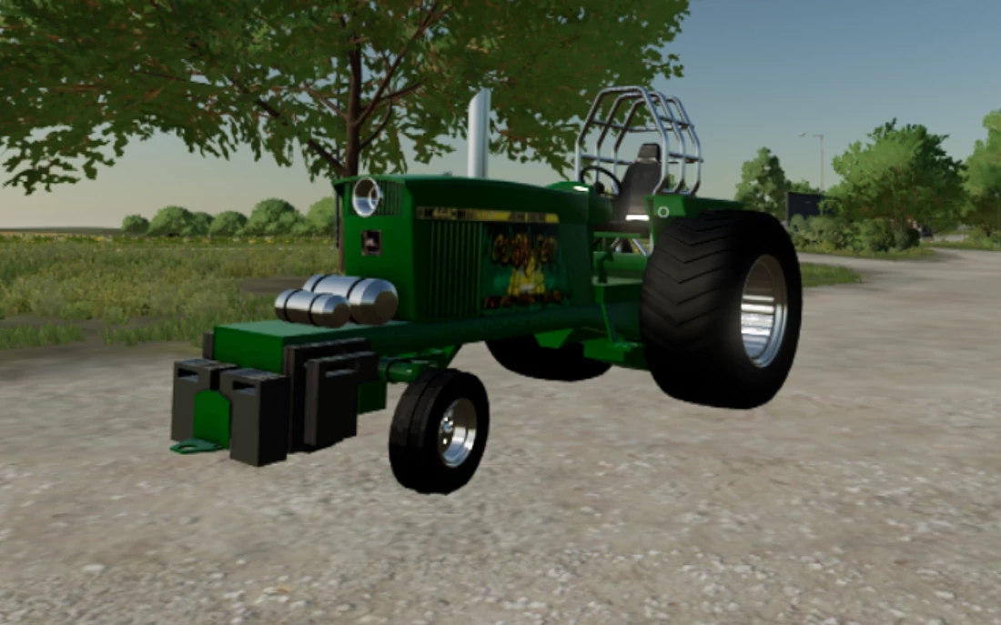 John Deere Pulling Tractor V10 Fs22 Mod 7914