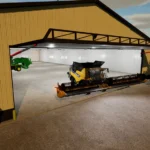 AMERICAN SHED WITH LOUNGE V1.0
