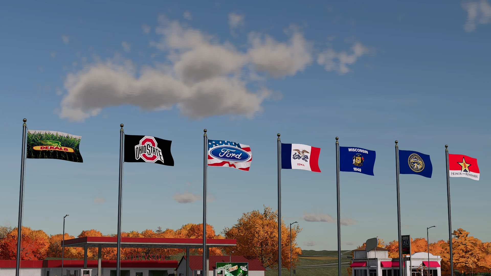 DECORATIVE FLAGS V1 0 FS22 Mod   DECORATIVE FLAGS V1.0.webp