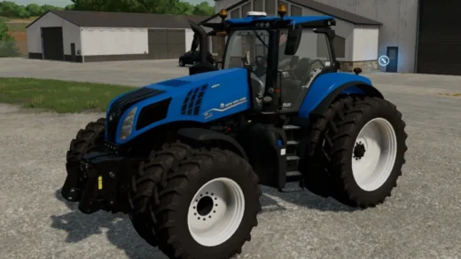 NEW HOLLAND T8 WITH NORTH AMERICAN WHEELS V1.0.0.1