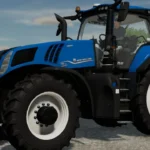 NEW HOLLAND T8 WITH NORTH AMERICAN WHEELS V1.0.0.15