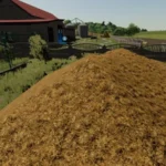 VISIBLE MANURE TEXTURE ON STUBBLE V1.02