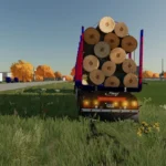 FLIEGL LONG TRAILER WOOD WITH AUTOLOAD V1.02