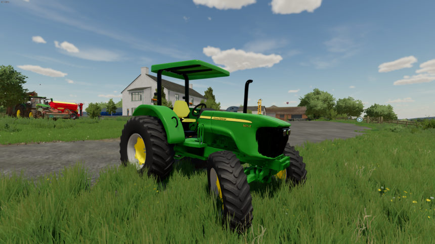 John Deere 5075e V1.0 – FS22 mod