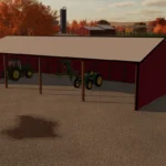 OPEN SIDED MACHINE SHED V1.0