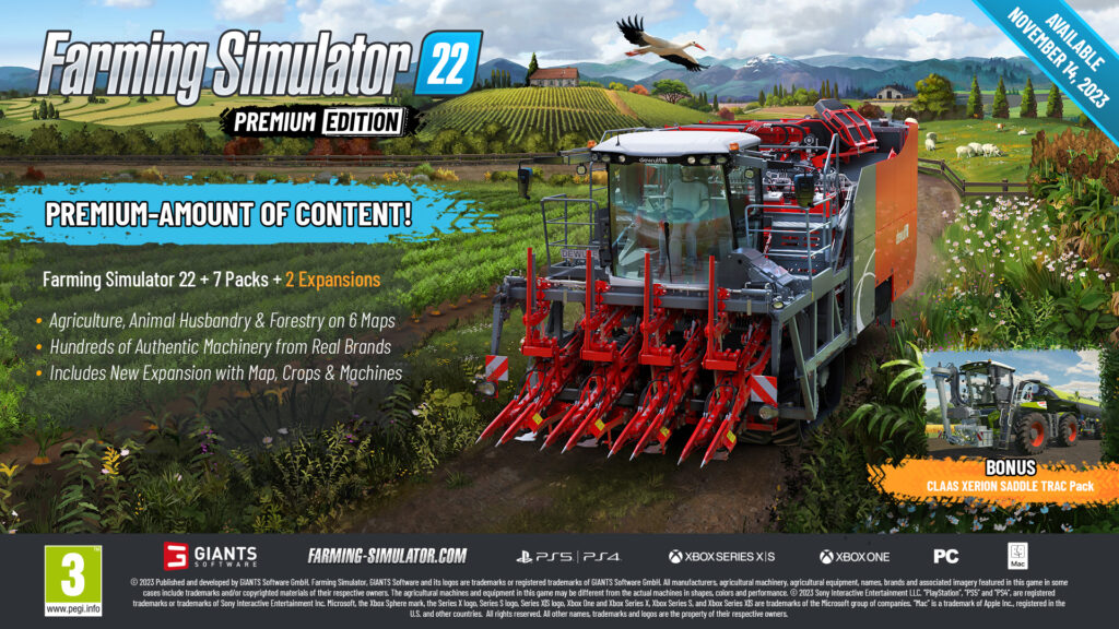 FS22 Premium Expansion & Premium Edition Coming Soon