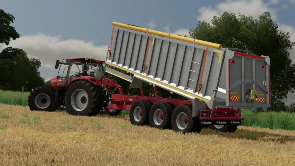 ALUMINUM 3 AXLE TRAILER V1.0