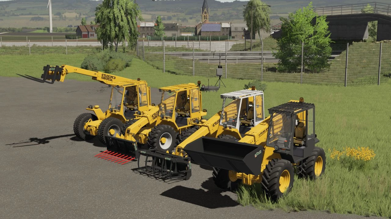 Lift heavy loads: the mod is available on Farming Simulator 22