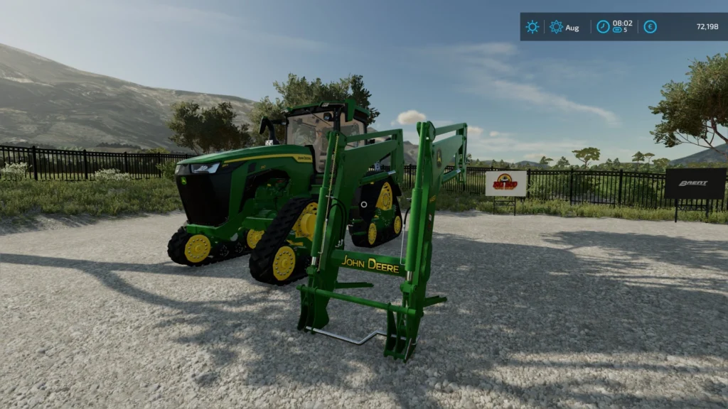 JOHN DEERE 8RX LOADER EDIT V1.0