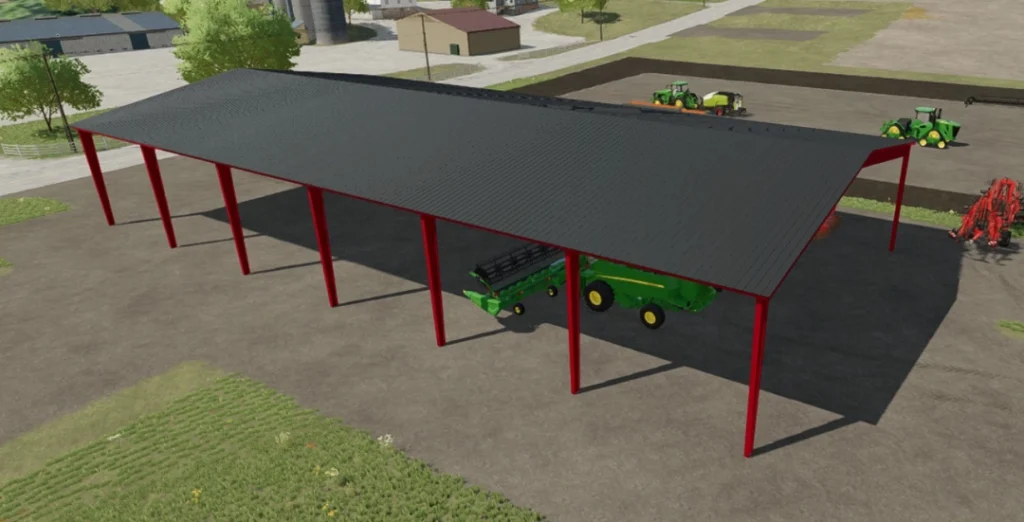 75' x 150' Open Steel Structure V1.0