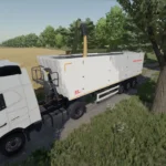 ALUMINUM GRAIN SEMI-TRAILER ANP-55 KOBZARENKO V1.03