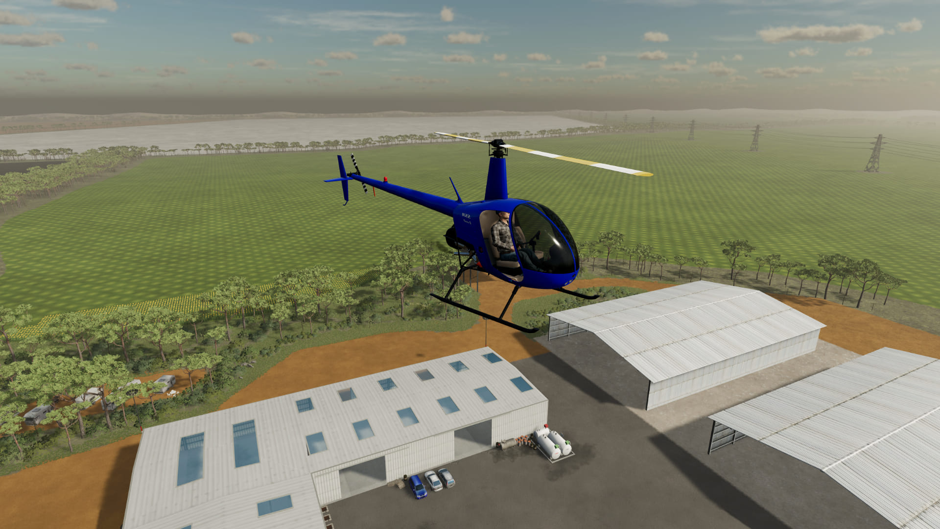 Flight Simulator doesn't have helicopters, modders added one