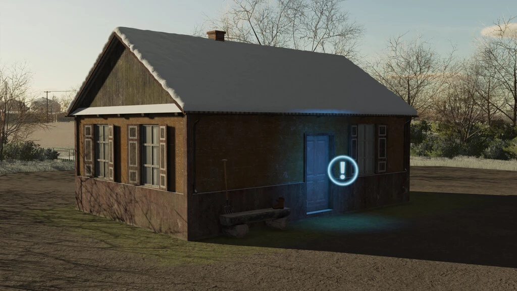 SMALL POLISH WOODEN HOUSE V1.0