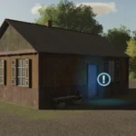 SMALL POLISH WOODEN HOUSE V1.03