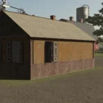 SMALL POLISH WOODEN HOUSE V1.04