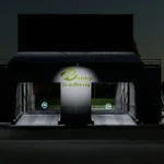 Sales station as drive-in 1.05