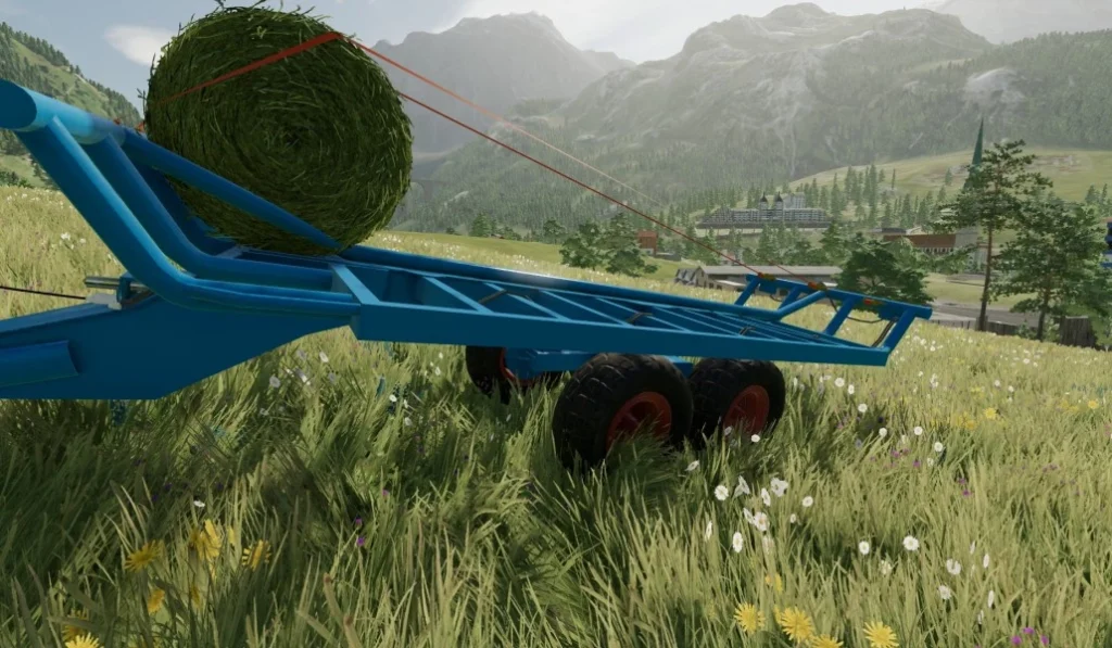 T088 BALE TRAILER V1.0