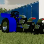 BLUE MODIFIED PULLING TRACTOR V1.0
