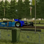 BLUE MODIFIED PULLING TRACTOR V1.02