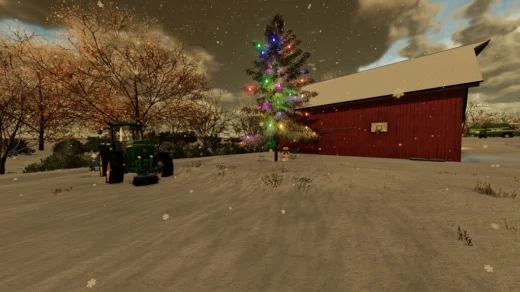 CHRISTMAS TREE WITH SNOWMAN V1.0