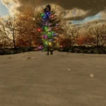 CHRISTMAS TREE WITH SNOWMAN V1.03