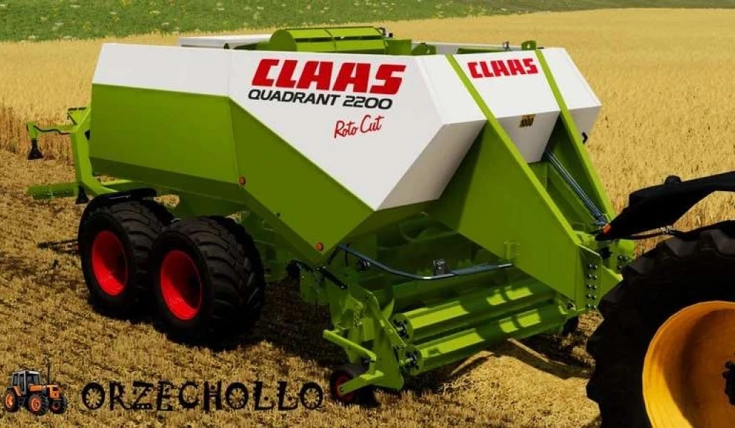 Claas Quadrant 2200rc Edited V10 Fs22 Mod 3949