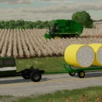 JOHN DEERE 1275 BALE WAGONS V1.04