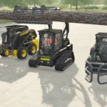 SKID STEER FORESTRY NEW HOLLAND L330 AND C362 PACK V1.02