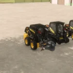SKID STEER FORESTRY NEW HOLLAND L330 AND C362 PACK V1.03