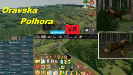 MAP ORAVSKA POLHORA 4X V8.0