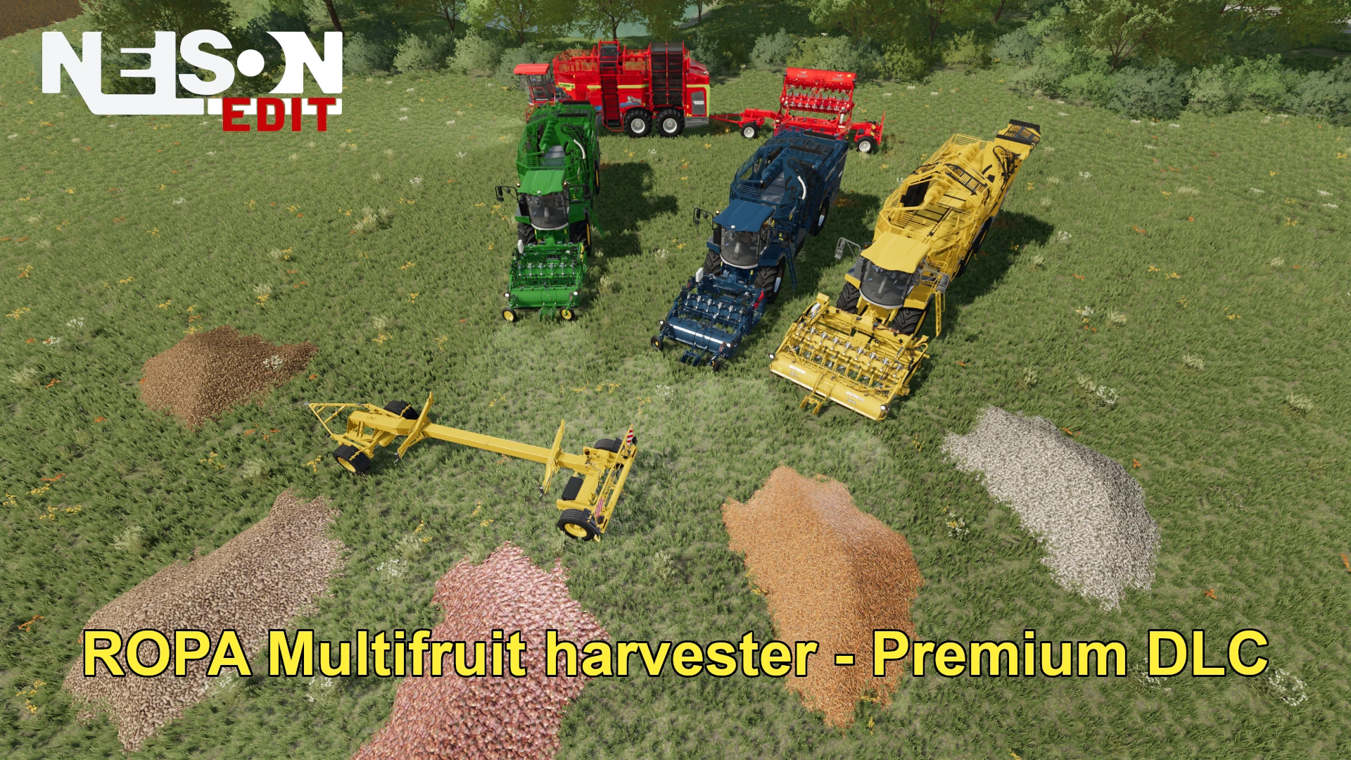 ROPA MULTIFRUIT HARVESTER PREMIUM EDITION V1.1 FS22 mod