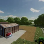 SMALL WORKSHOP GARAGE AND GAS STATION FOR YOUR FARM V1.02