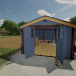 SMALL WORKSHOP GARAGE AND GAS STATION FOR YOUR FARM V1.03