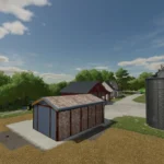 SMALL WORKSHOP GARAGE AND GAS STATION FOR YOUR FARM V1.05