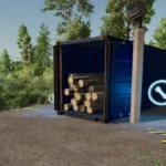 WOOD SHIPPING CONTAINER V1.03