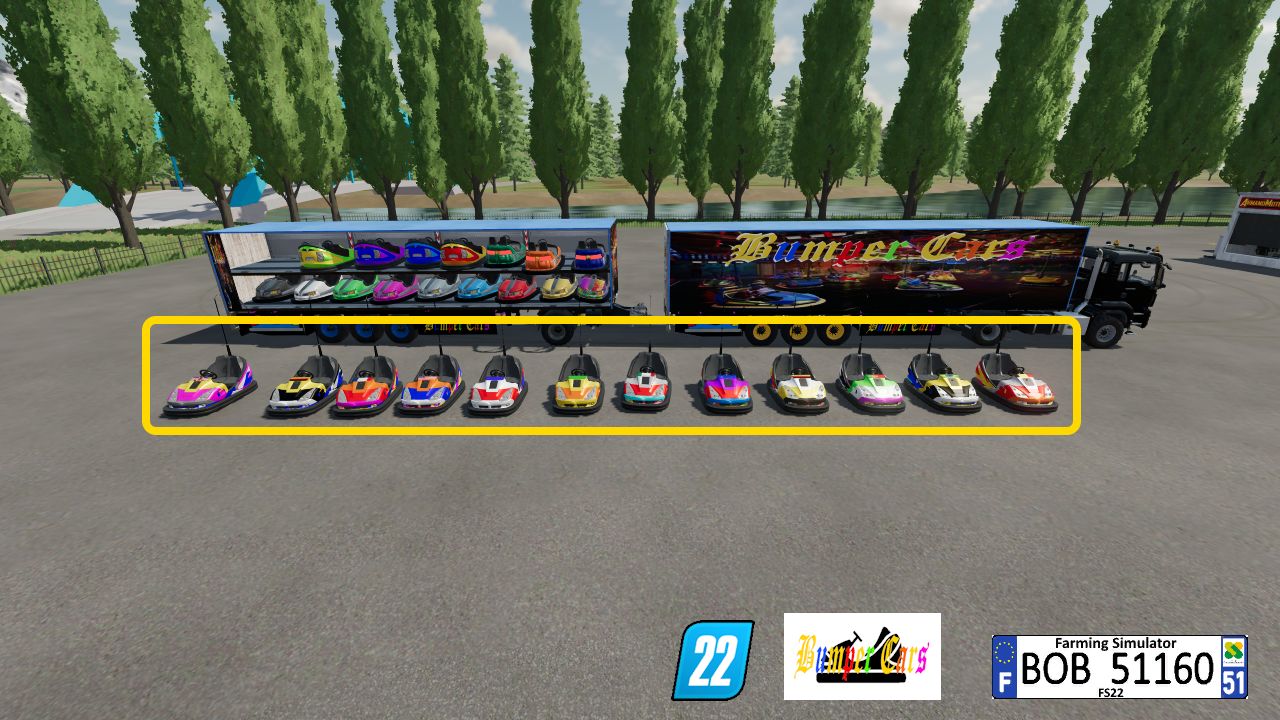 BUMPER CARS V4.0 – FS22 mod