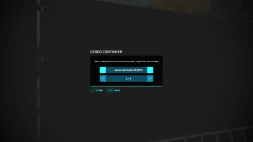 CARGO CONTAINER OBJECT STORAGE V1.0